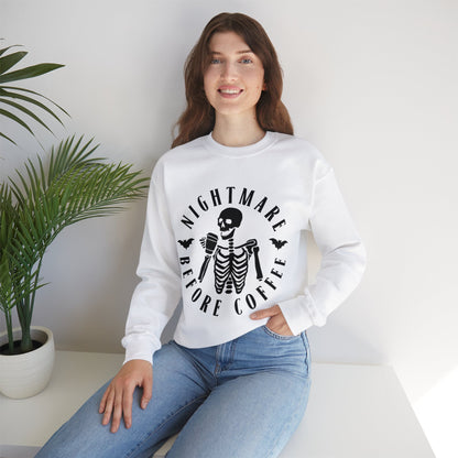 Nightmare Before Coffee Halloween Sweatshirt