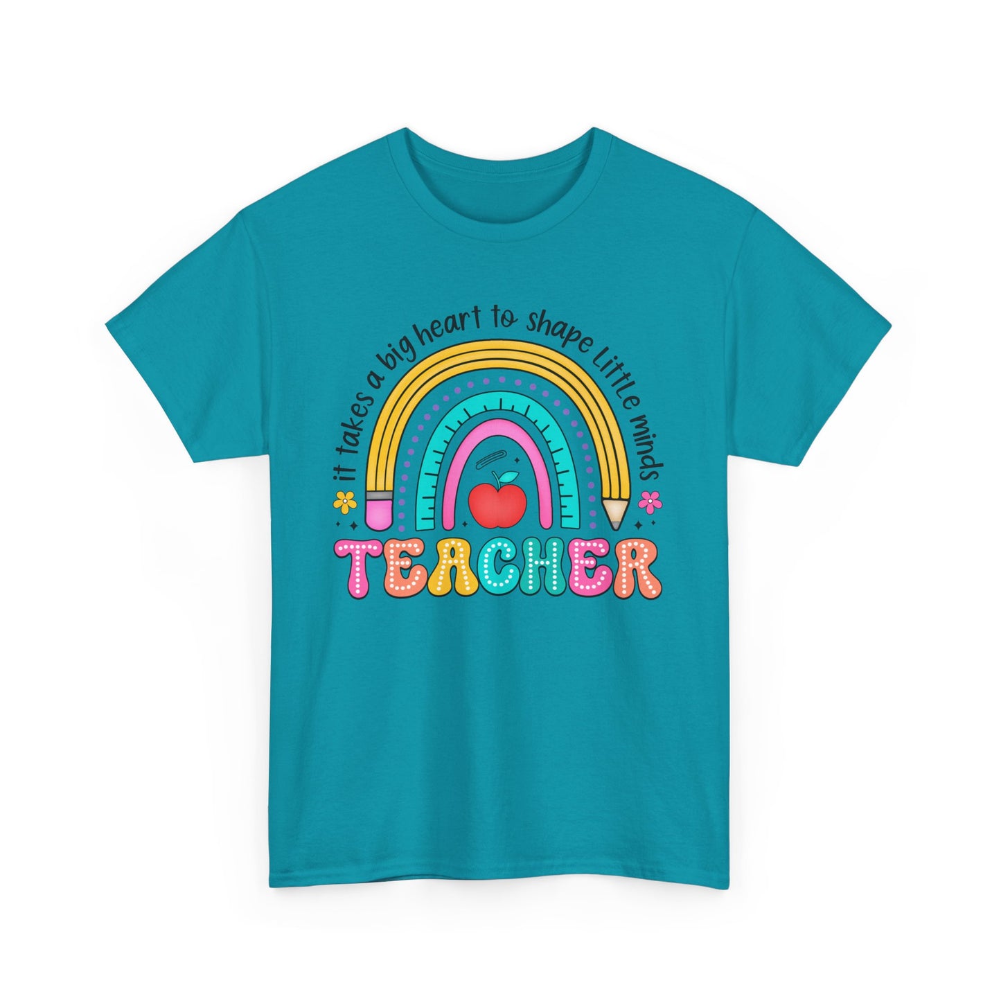 Big Heart to Shape Little Minds TeacherT-Shirt