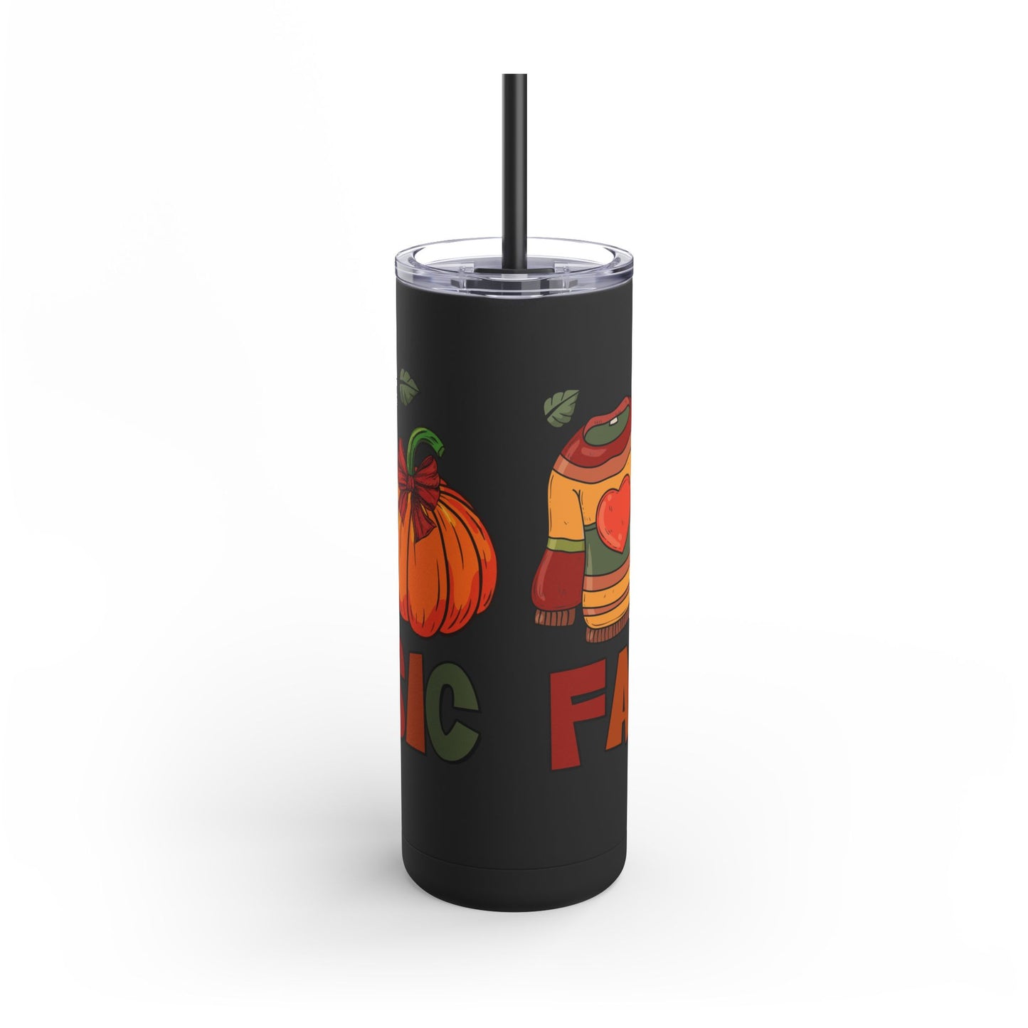 Fall Basics Skinny Matte Tumbler, 20oz