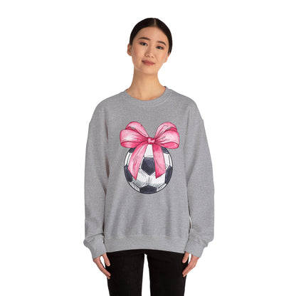 Soccer Coquette Adult Size Sweatshirt