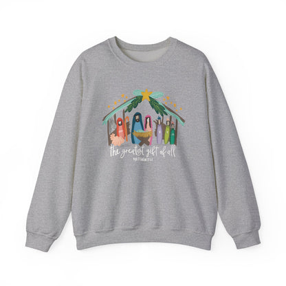 The Greatest Gift Christmas Sweatshirt