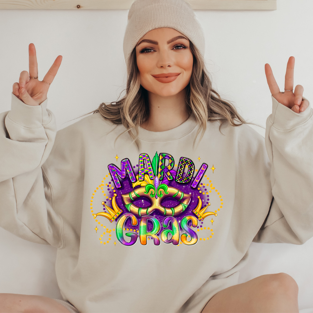 Mardi Gras Sweatshirt