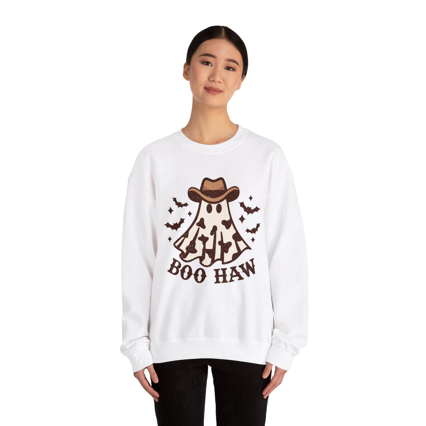 Cute Boo Haw Cowboy Ghost Sweatshirt