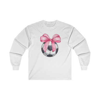 Soccer Coquette Long Sleeve Tee