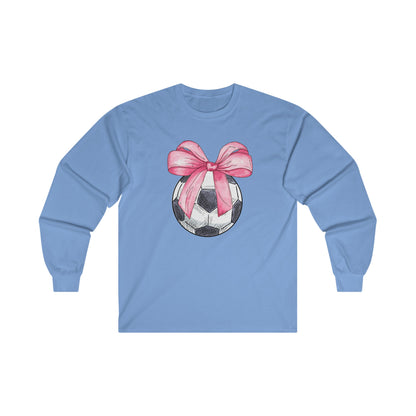 Soccer Coquette Long Sleeve Tee