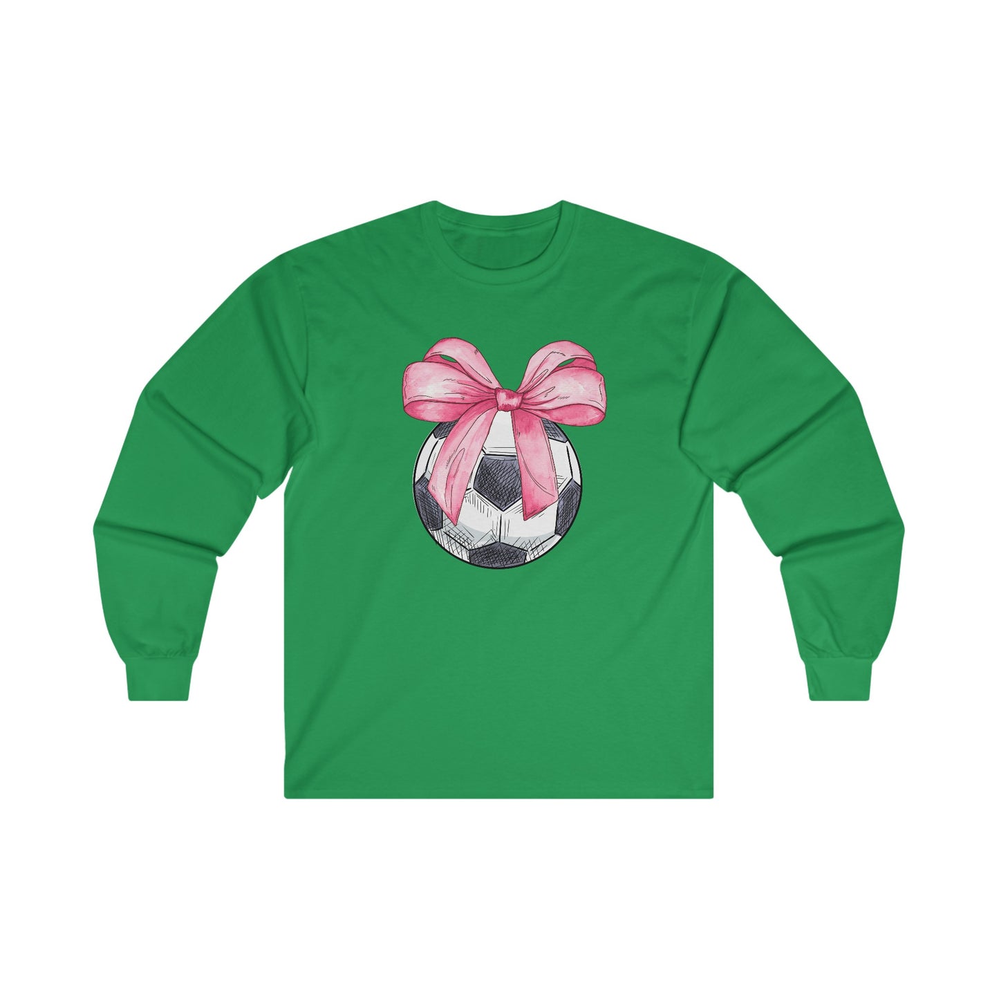 Soccer Coquette Long Sleeve Tee