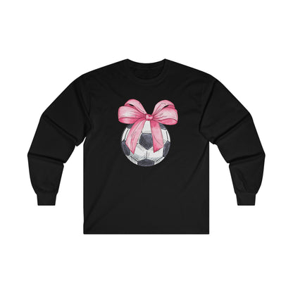 Soccer Coquette Long Sleeve Tee