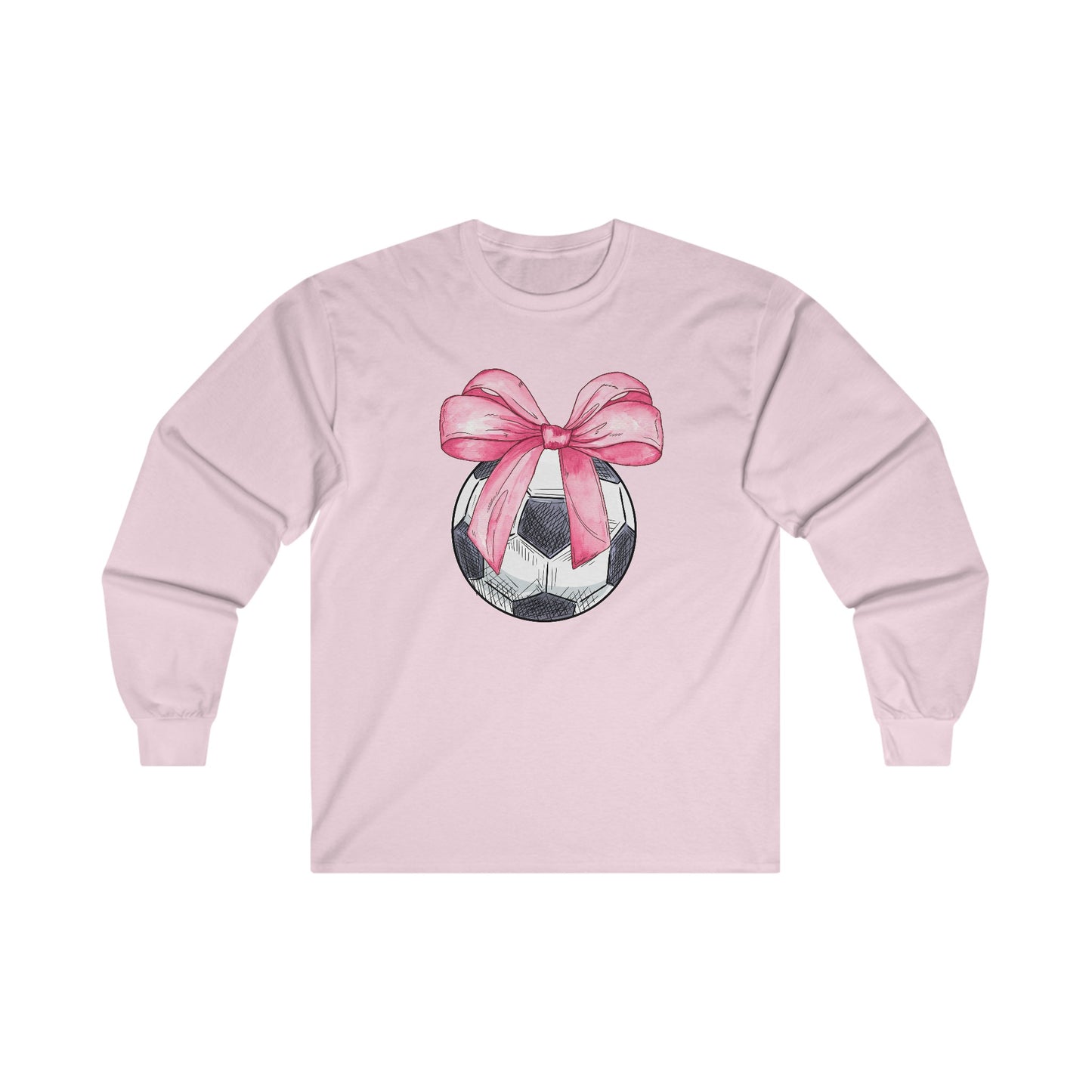 Soccer Coquette Long Sleeve Tee