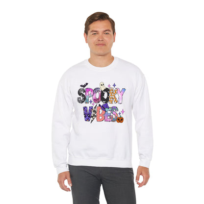 Spooky Vibes Halloween Sweatshirt