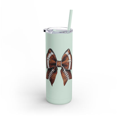 Coquette Football Matte Tumbler, 20oz