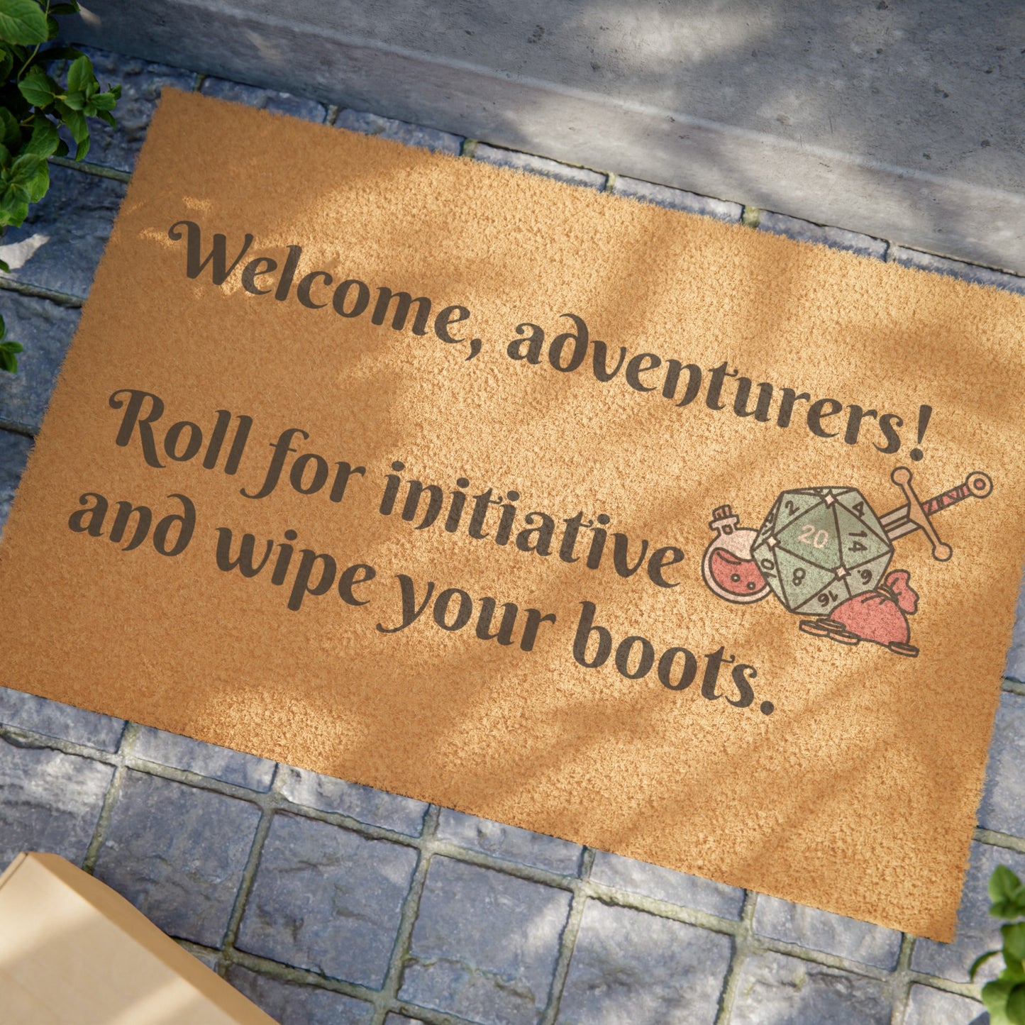 Dungeons and Dragons Doormat