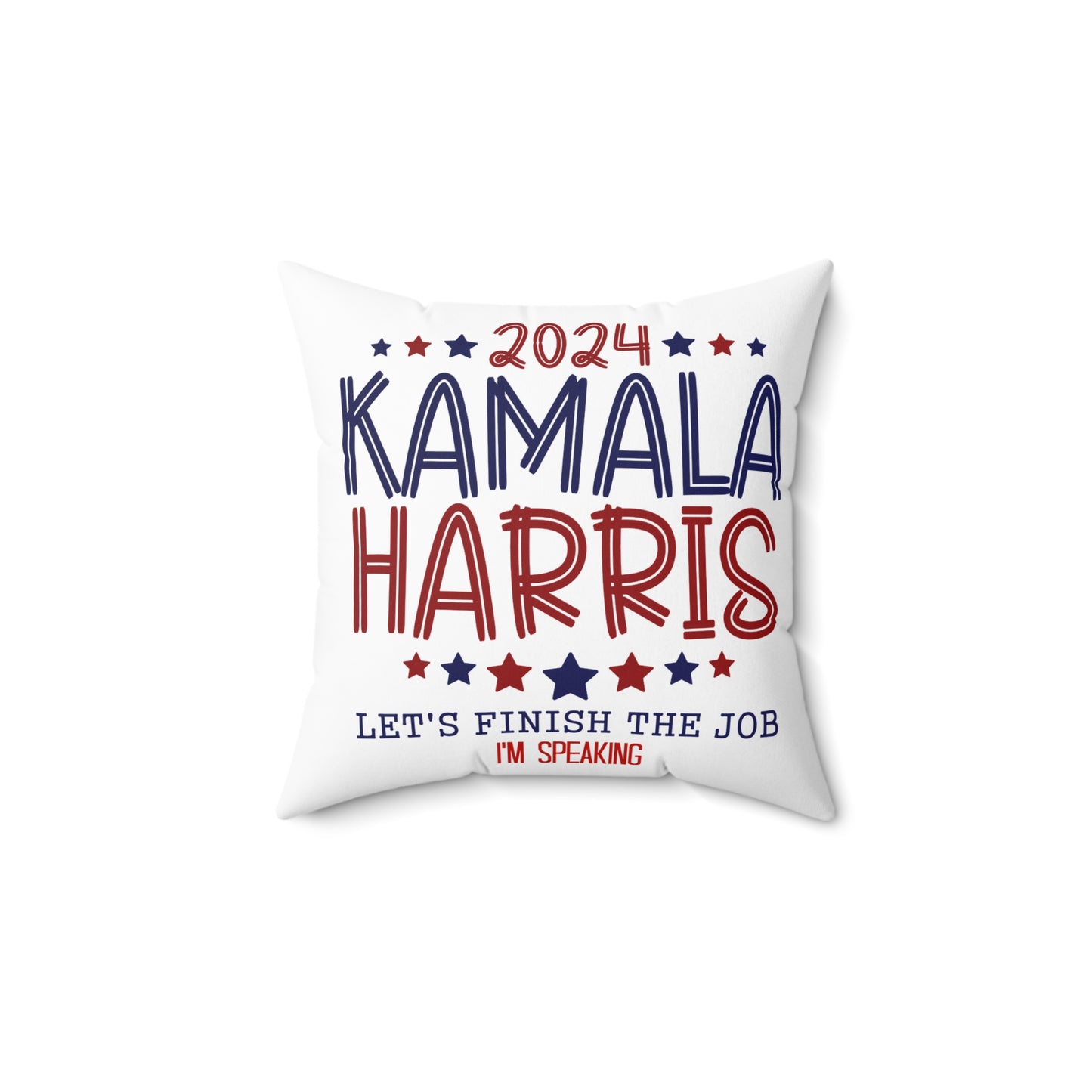 Kamala Harris Spun Polyester Square Pillow