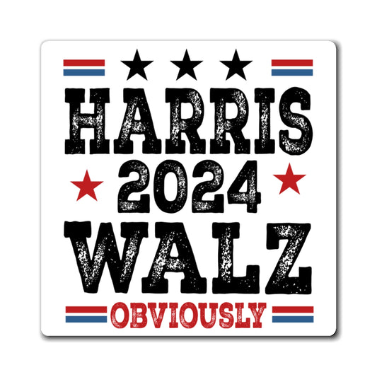 Harris for President Political Magnets