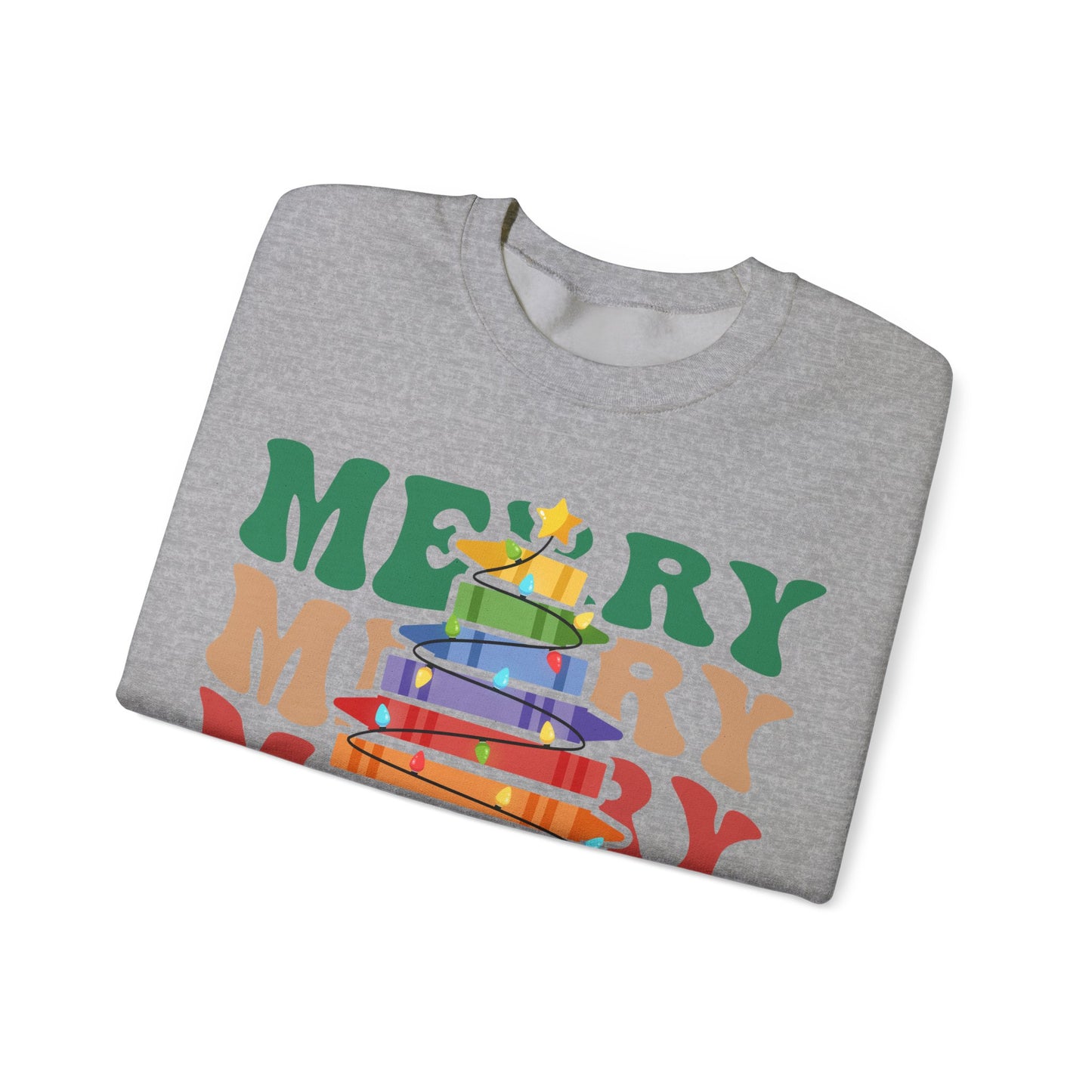 Merry Teacher Sweatshirt