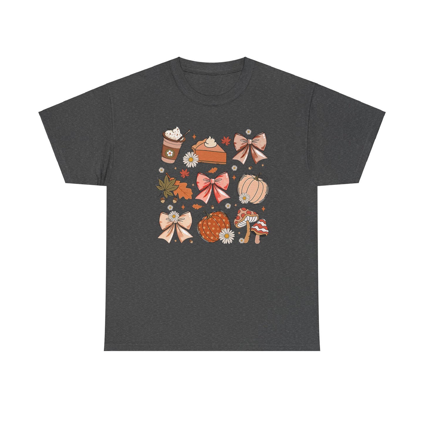 Fall Vibes Coquette Unisex Heavy Cotton T-Shirt