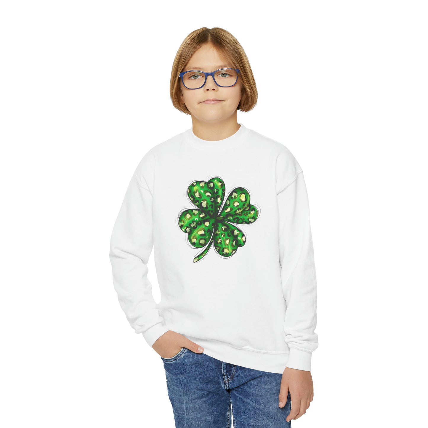 Youth Shamrock St. Patrick's Sweatshirt