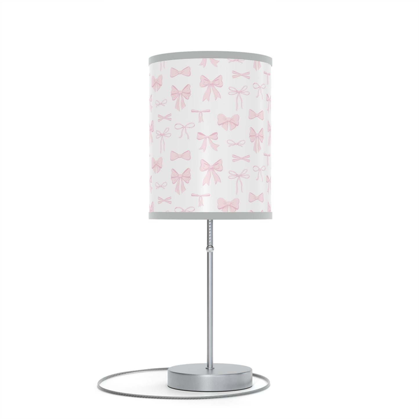 Coquette Pink Bow Lamp