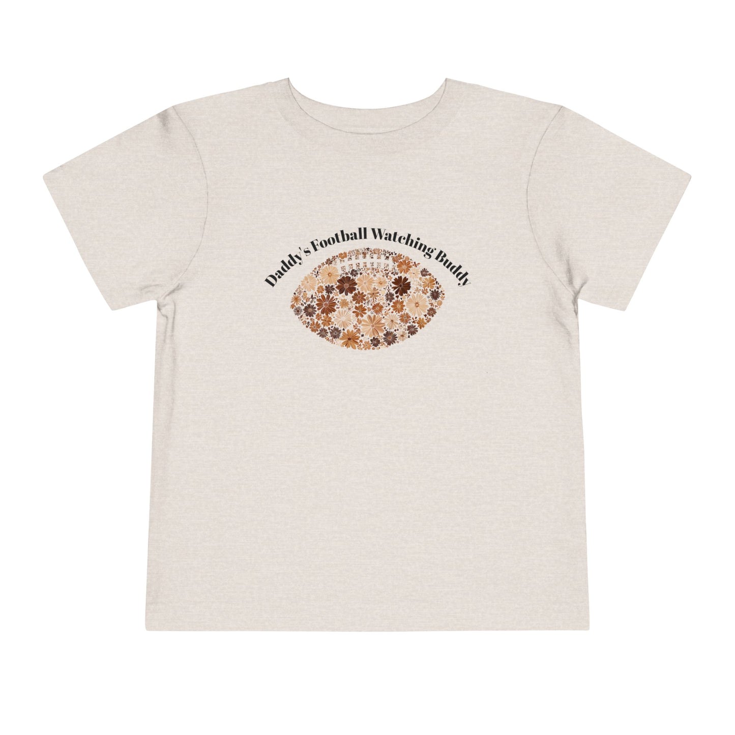 Daddy's Football Watching Buddy Toddler Tee