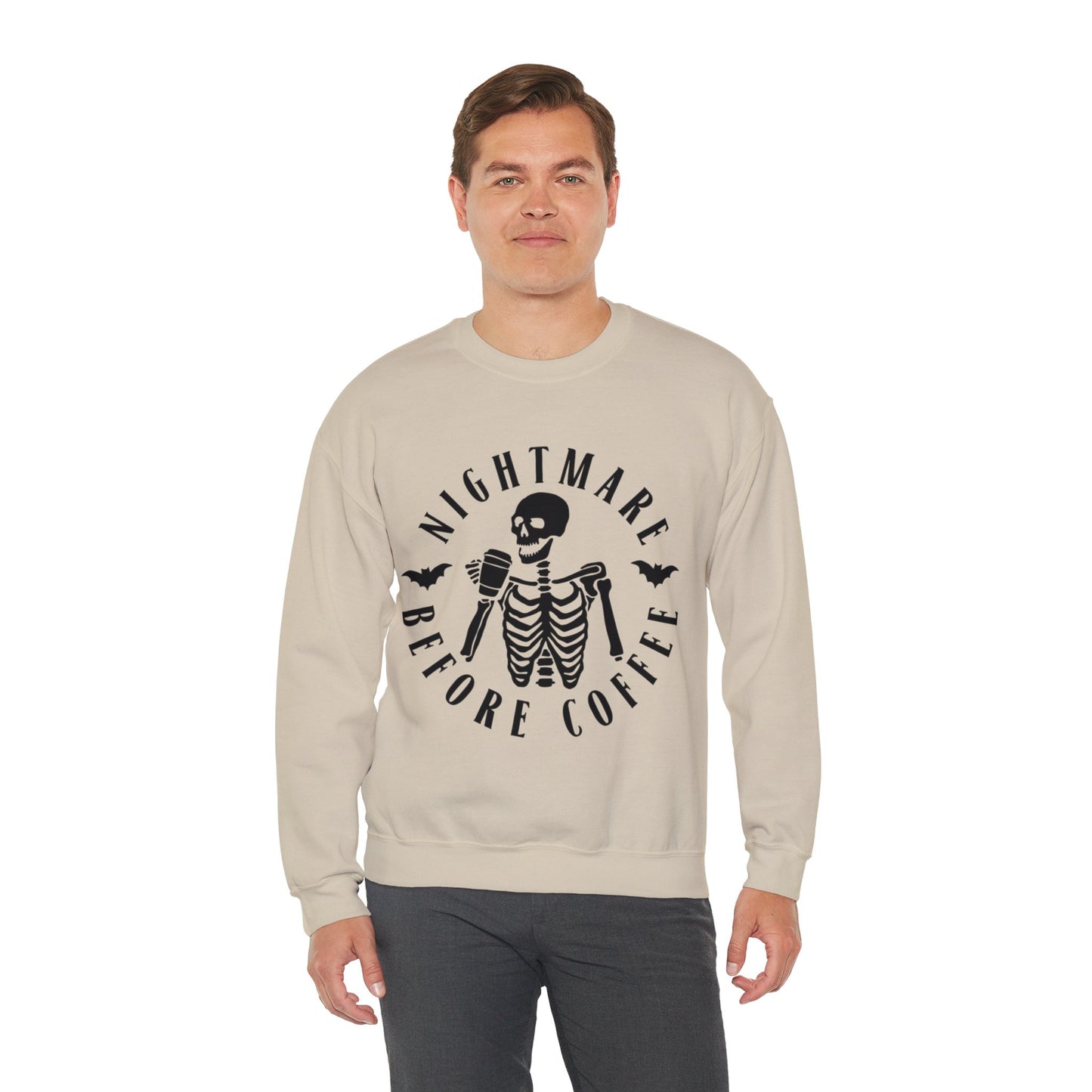 Nightmare Before Coffee Halloween Sweatshirt