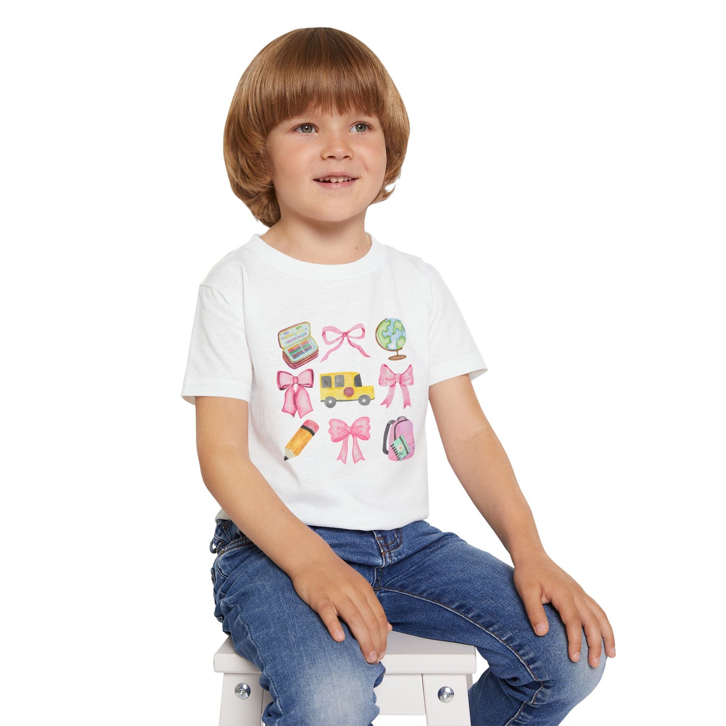 Coquette Back to School Toddler T-shirt