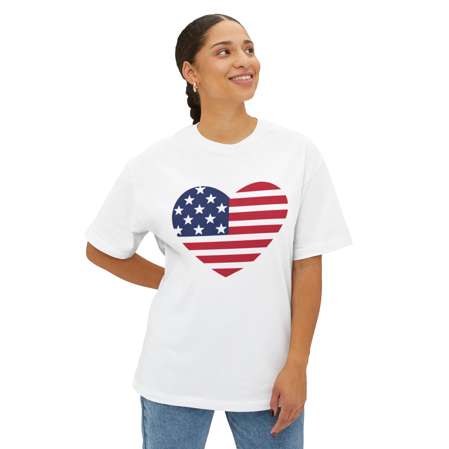 America Heart Tee