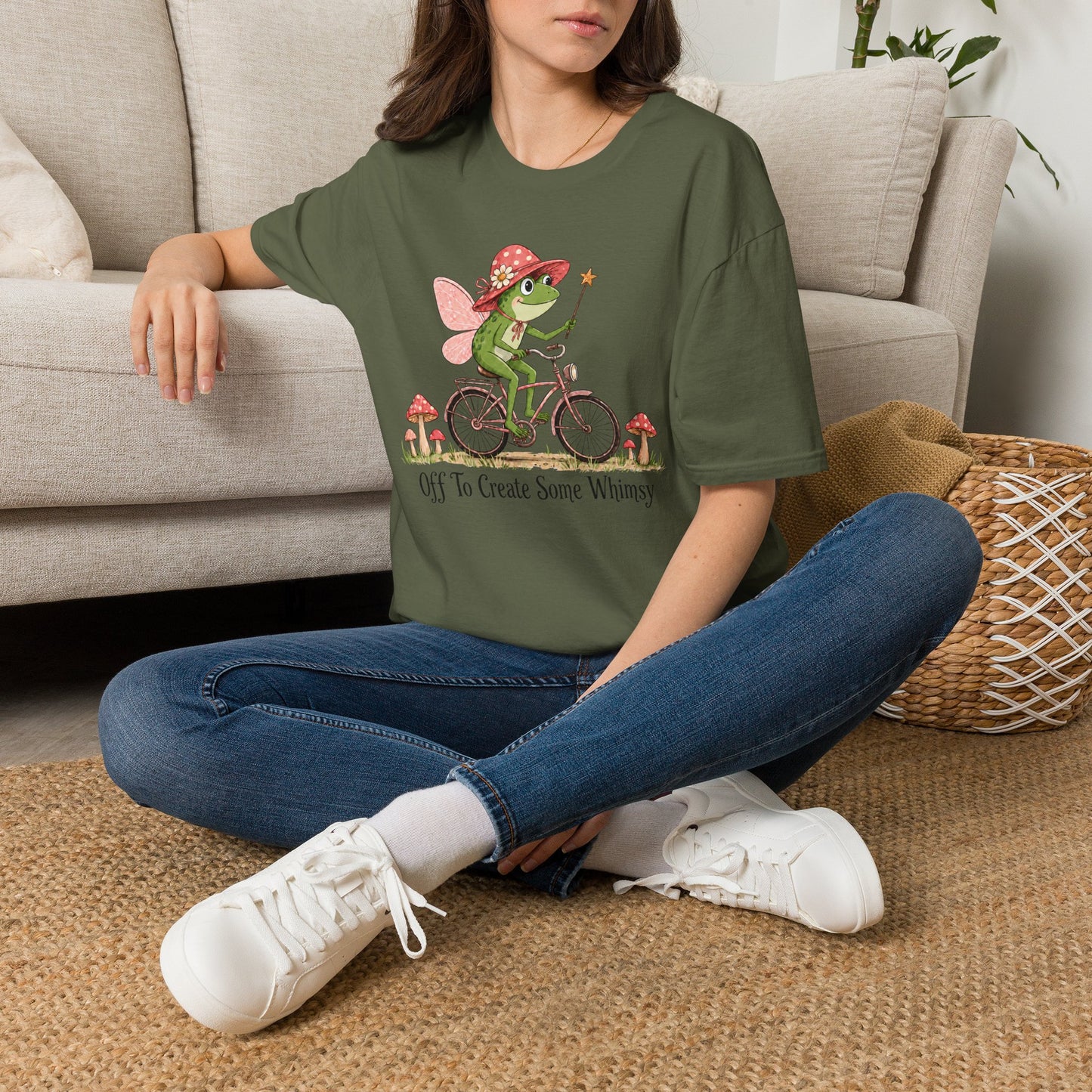 Frog Fairy "Off To Create Some Whimsy" Tee