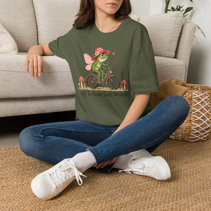 Frog Fairy "Off To Create Some Whimsy" Tee