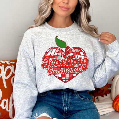 Teaching Sweethearts Valentine's Day Teacher Sweatshirt