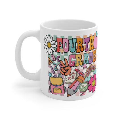 Fourth Grade Teacher Mug 11oz