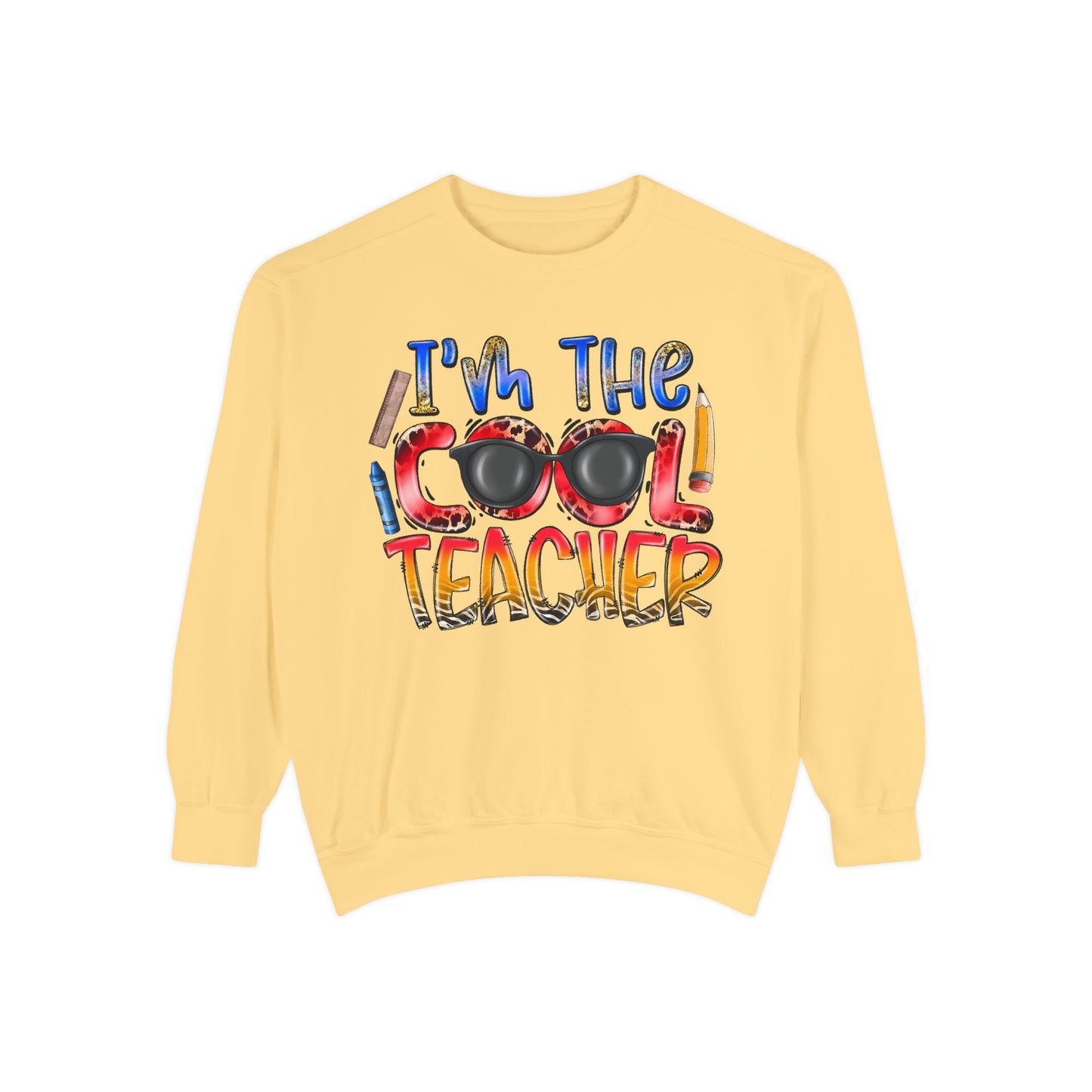 Cool Teacher Unisex Cozy Sweatshirt
