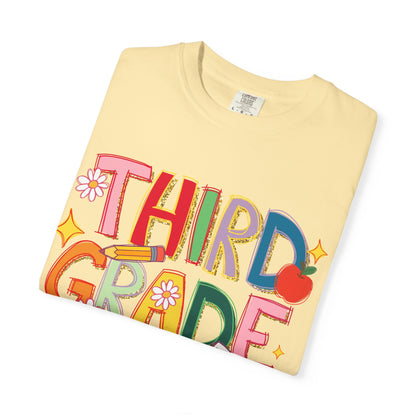 Third Grade Back to School Teacher T-shirt