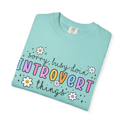 Introvert Vibes Funny Unisex T-Shirt