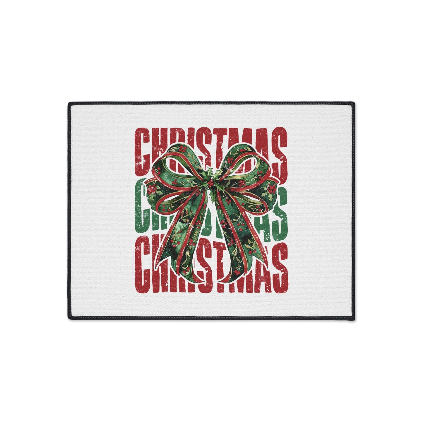 Coquette Christmas Heavy Duty Floor Mat