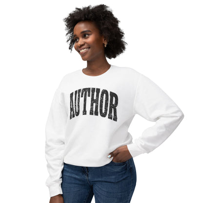 Author Unisex Lightweight Crewneck Sweatshirt