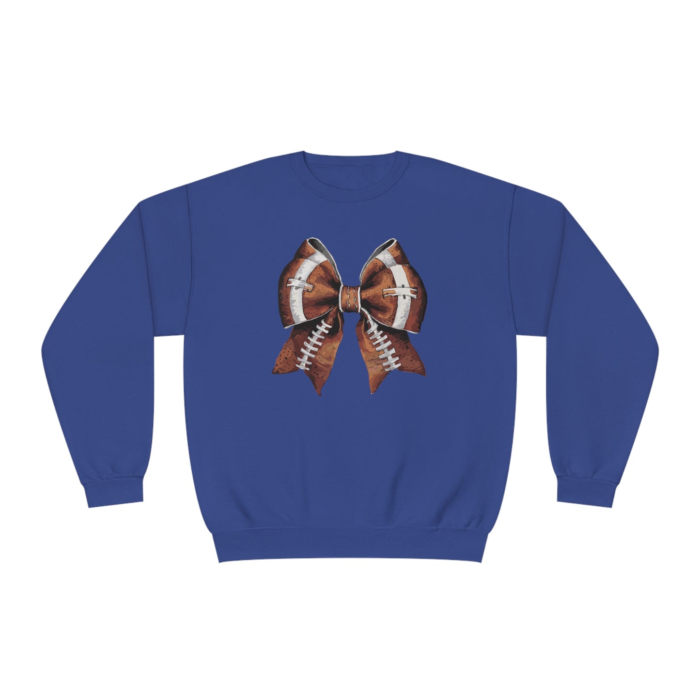 Coquette Football Bow Sweatshirt