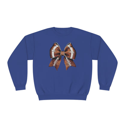 Coquette Football Bow Sweatshirt