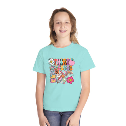 Third Grade Back to School Youth T-Shirt