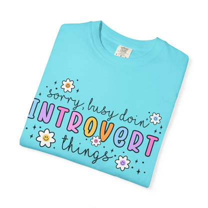 Introvert Vibes Funny Unisex T-Shirt