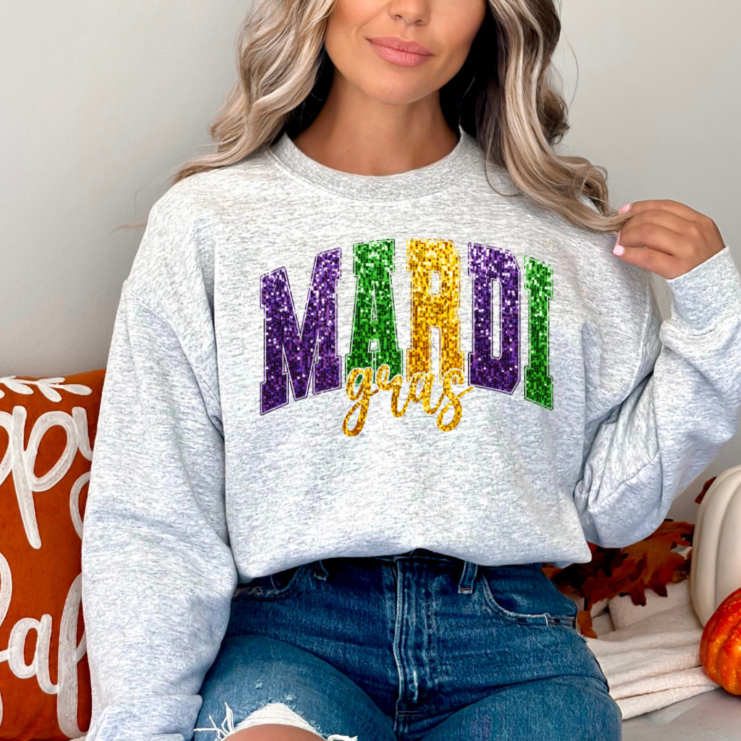 Mardi Gras Long Sleeve Tee