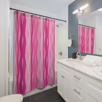 Hot Pink Shower Curtains