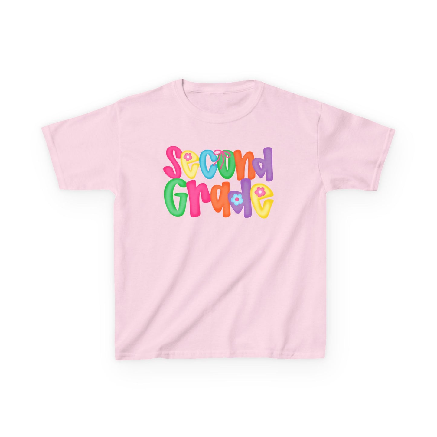 Back to School Second Grade Kids Tee