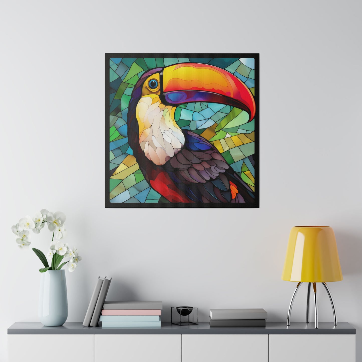 Toucan Wall Art Matte Canvas