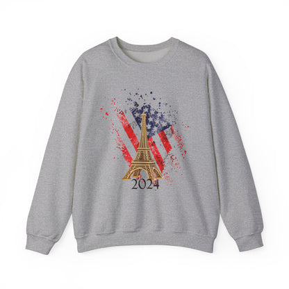 USA Paris Olympics Unisex Heavy Blend™ Crewneck Sweatshirt