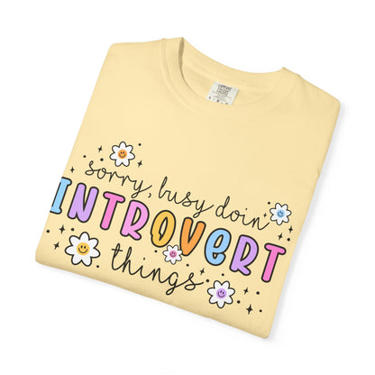 Introvert Vibes Funny Unisex T-Shirt