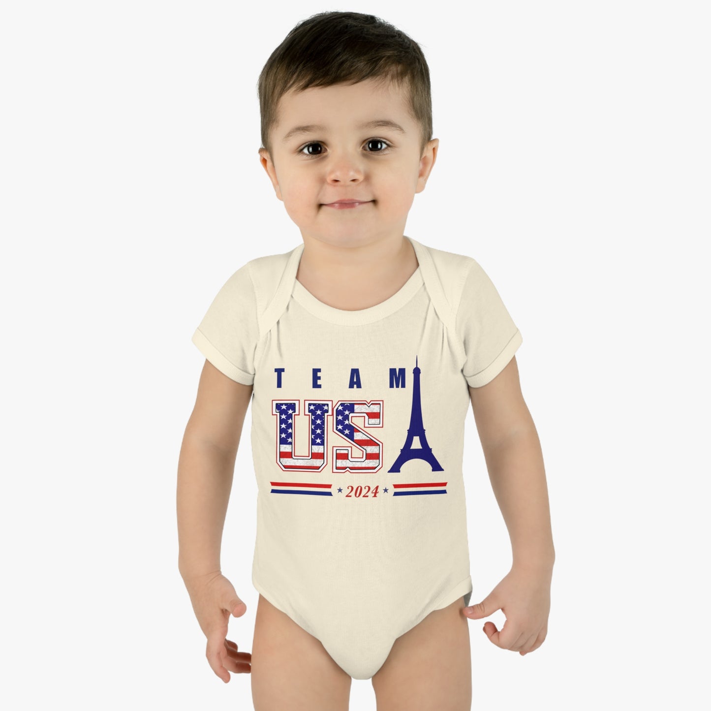 TEAM USA 2024 Paris Olympics Infant Baby Rib Bodysuit