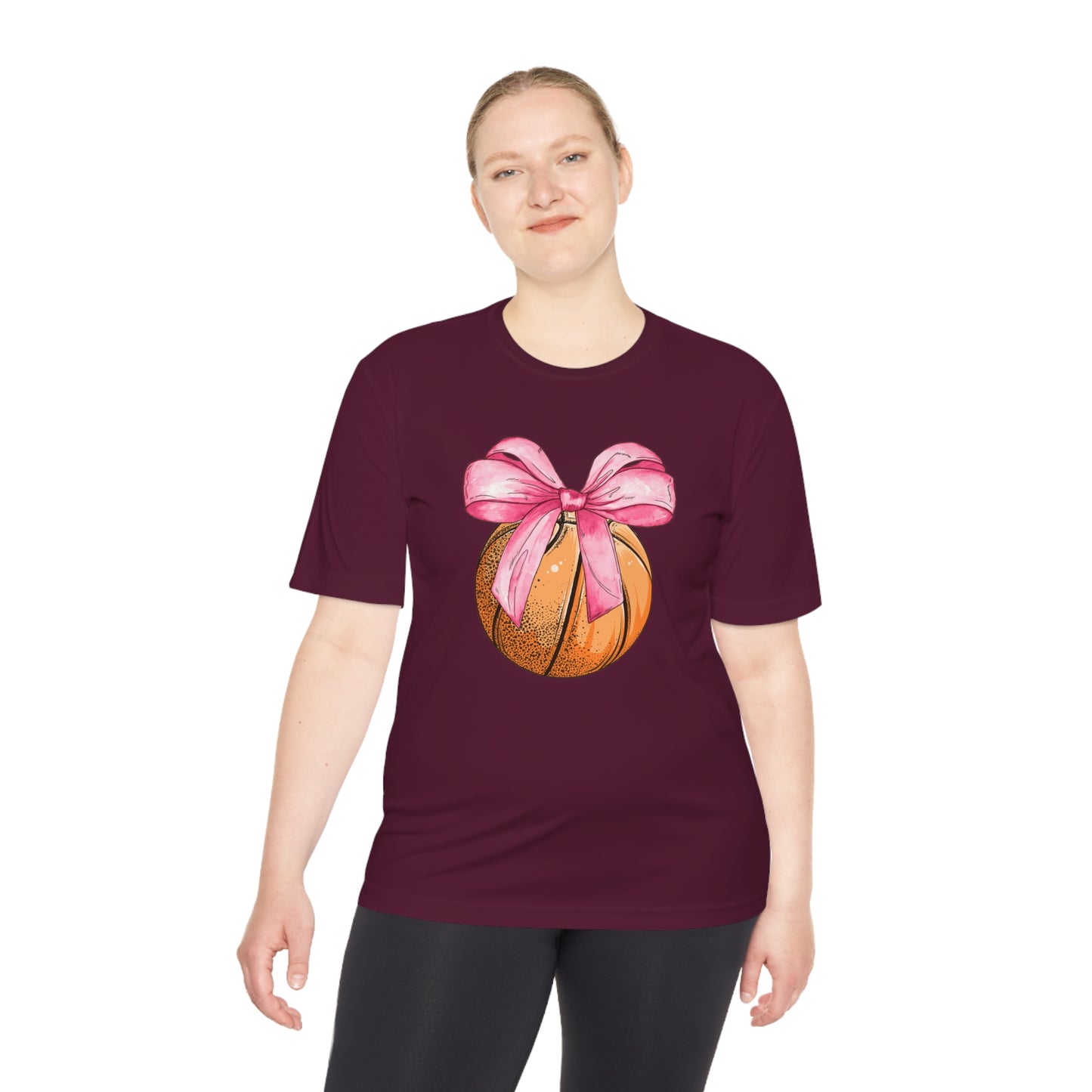 Basketball Coquette Unisex Moisture Wicking Tee