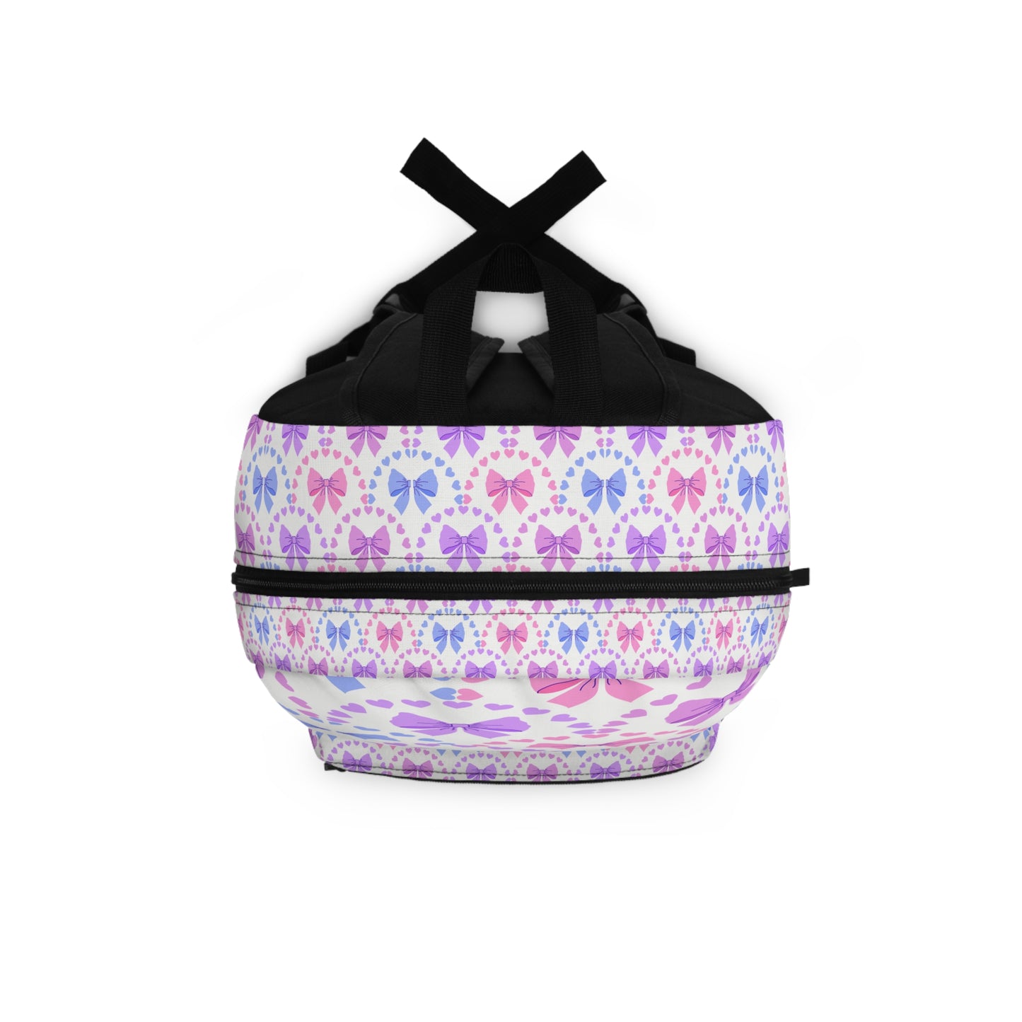Pastel Bow Hearts Backpack