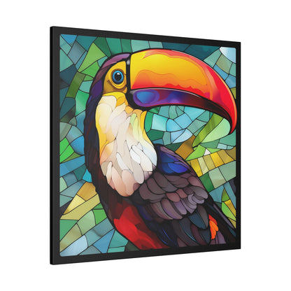 Toucan Wall Art Matte Canvas