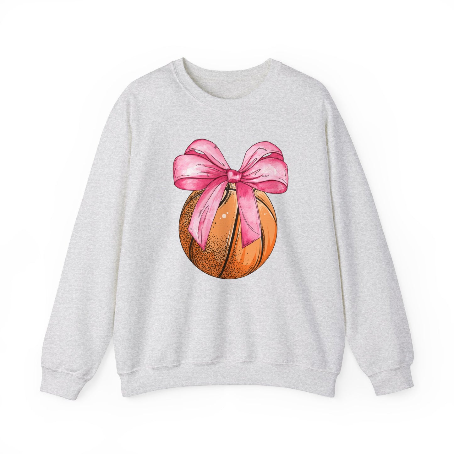 Basketball Coquette Crewneck Sweatshirt