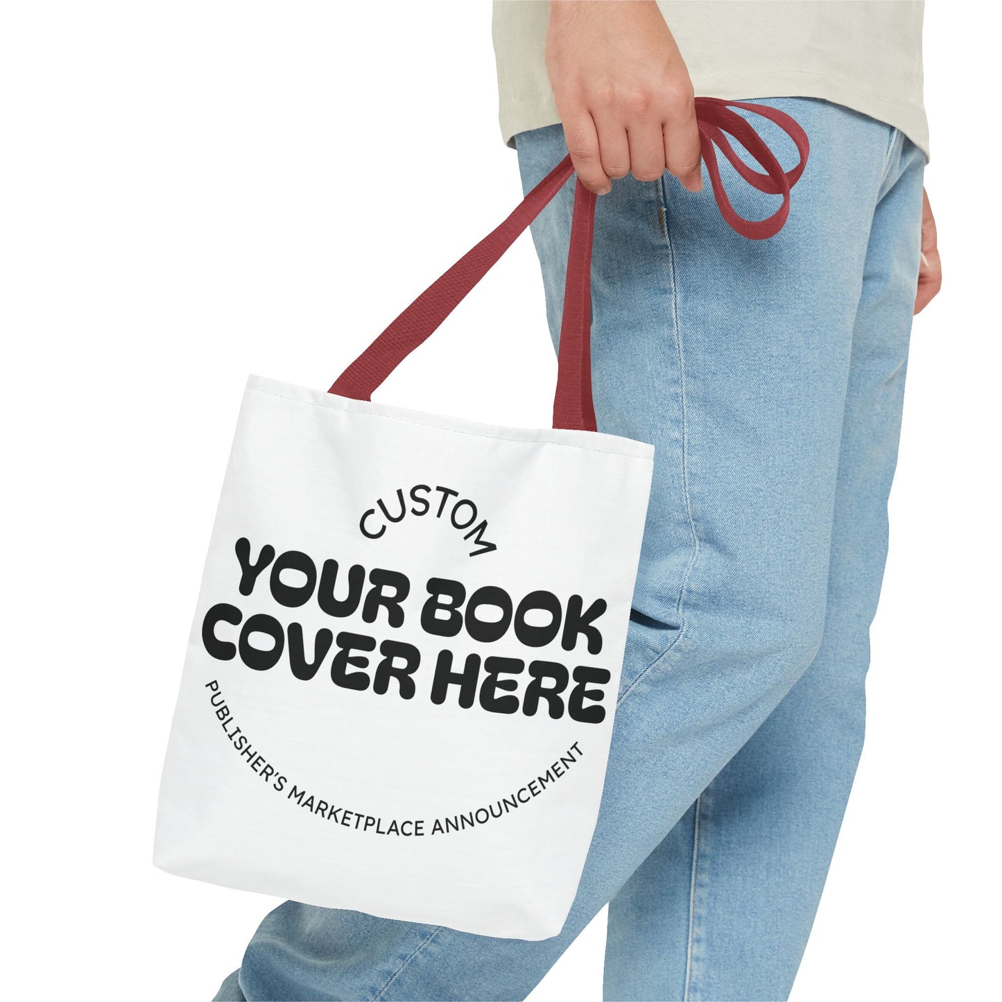 Custom Book Cover Tote